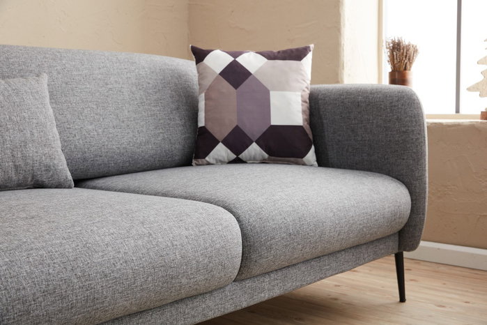 Atelier Del Sofa Venus L Sofá Cama Esquinero Gris 265x163x80 cm, Cama 240x90 cm