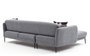 Atelier Del Sofa Venus L Sofá Cama Esquinero Gris 265x163x80 cm, Cama 240x90 cm