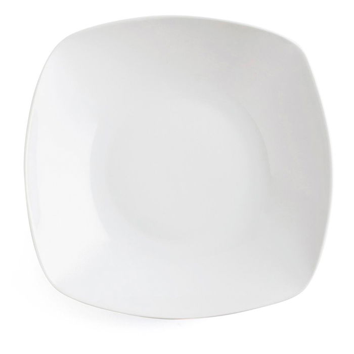 ADI Palace Plato Hondo 22 cm para Vajilla, Plato Sopa, Apta Microondas y Lavavajillas (Set de 6)