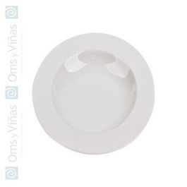ADI Palace Plato Hondo 22 cm para Vajilla, Plato Sopa, Apta Microondas y Lavavajillas (Set de 6)