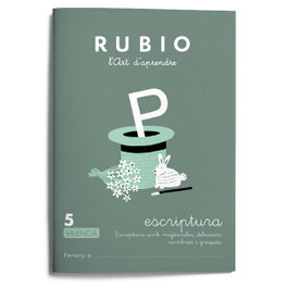 RUBIO, ESCRIPTURA 5 - Caligrafía