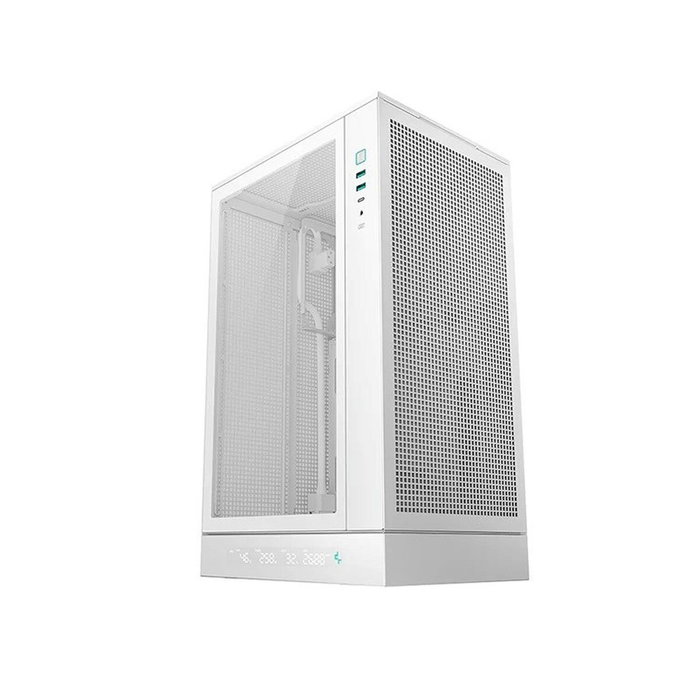 Deepcool CH270 Digital Blanco Mini Torre con Pantalla Digital Deepcool CH270 Digital Blanco Mini Torre con Pantalla Digital