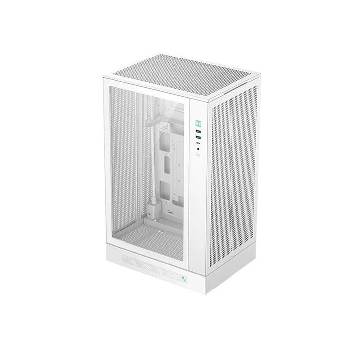 Deepcool CH270 Digital Blanco Mini Torre con Pantalla Digital Deepcool CH270 Digital Blanco Mini Torre con Pantalla Digital