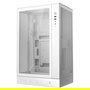 DeepCool CH270 Digital White Caja PC Mini Torre, Cristal Templado, Factor micro ATX/Mini-ITX, 17.4 cm Altura CPU, 41.3 cm GPU