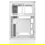 DeepCool CH270 Digital White Caja PC Mini Torre, Cristal Templado, Factor micro ATX/Mini-ITX, 17.4 cm Altura CPU, 41.3 cm GPU