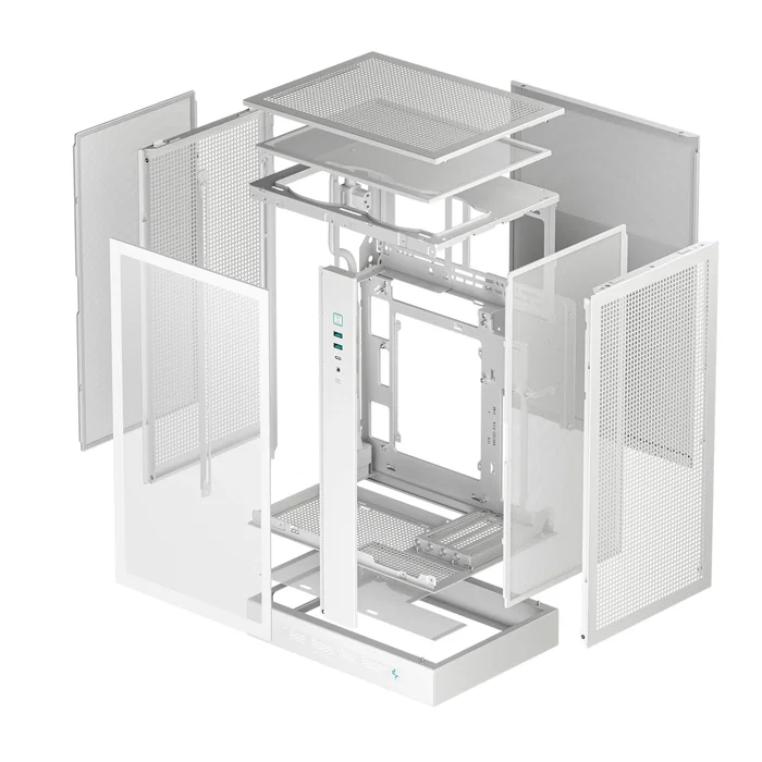Deepcool CH270 Digital WH Blanco con Vidrio Templado Deepcool CH270 Digital WH Blanco con Vidrio Templado