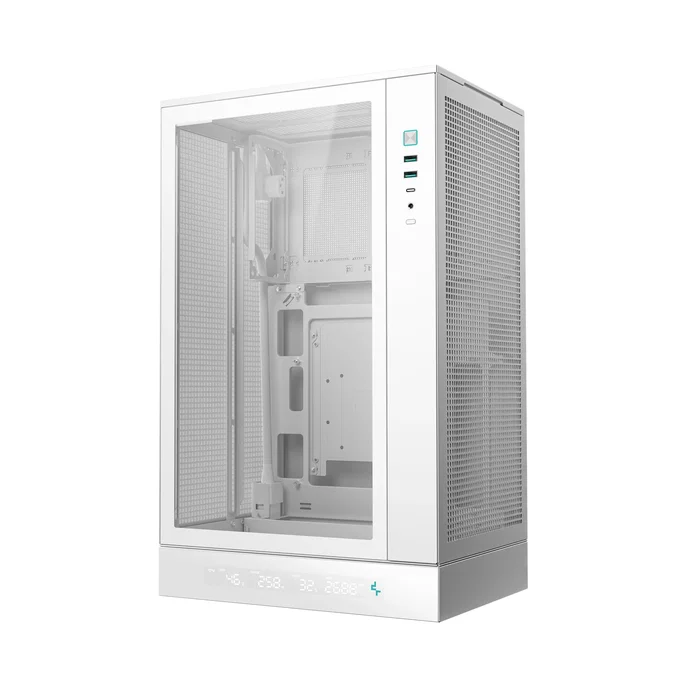 Deepcool CH270 Digital WH Blanco con Vidrio Templado Deepcool CH270 Digital WH Blanco con Vidrio Templado
