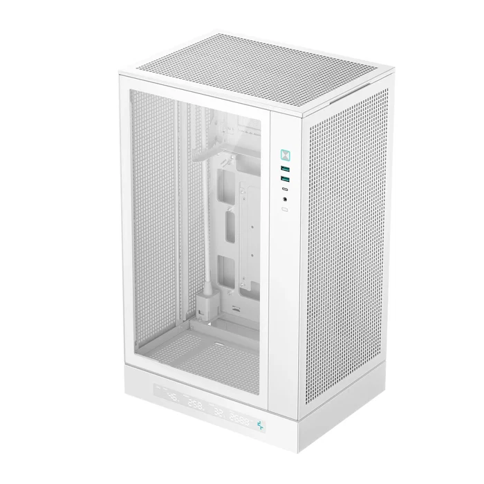 Deepcool CH270 Digital WH Blanco con Vidrio Templado Deepcool CH270 Digital WH Blanco con Vidrio Templado
