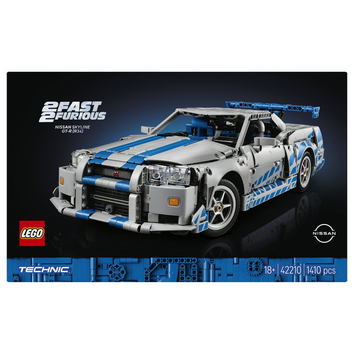 LEGO Technic Nissan Skyline GT-R (R34) 2 Fast 2 Furious 42210