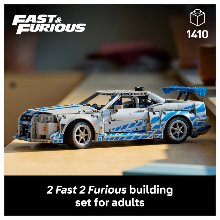 LEGO Technic Nissan Skyline GT-R (R34) 2 Fast 2 Furious 42210