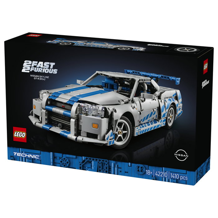 LEGO Technic Nissan Skyline GT-R (R34) 2 Fast 2 Furious 42210