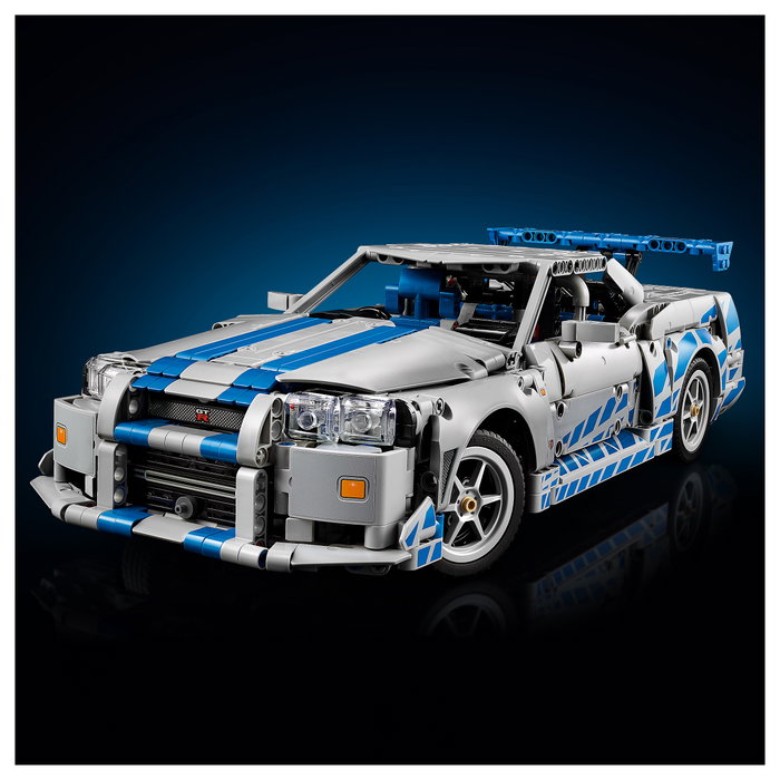 LEGO Technic 42210 Nissan Skyline GT-R (R34) 2 Fast 2 Furious Car LEGO Technic 42210 Nissan Skyline GT-R (R34) 2 Fast 2 Furious Car