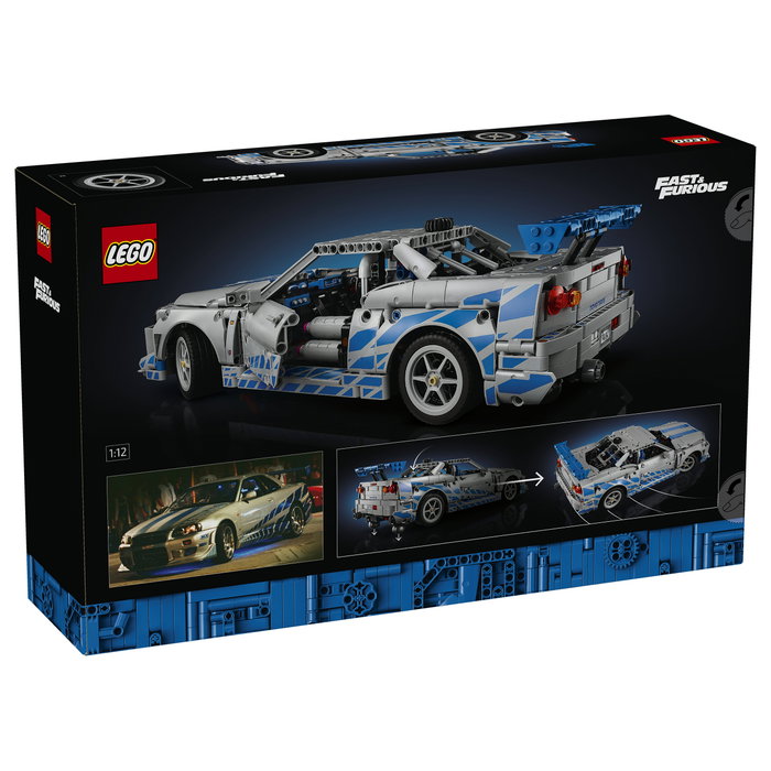 LEGO Technic 42210 Nissan Skyline GT-R (R34) 2 Fast 2 Furious Car LEGO Technic 42210 Nissan Skyline GT-R (R34) 2 Fast 2 Furious Car