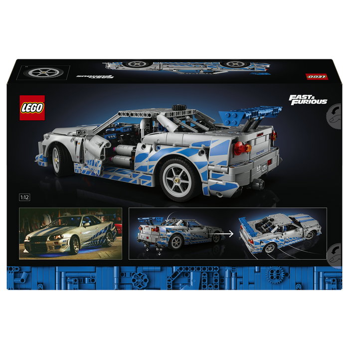 LEGO Technic Nissan Skyline GT-R (R34) 2 Fast 2 Furious 42210