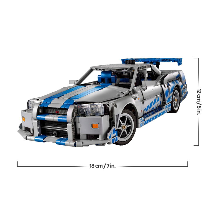 LEGO Technic 42210 Nissan Skyline GT-R (R34) 2 Fast 2 Furious Car LEGO Technic 42210 Nissan Skyline GT-R (R34) 2 Fast 2 Furious Car