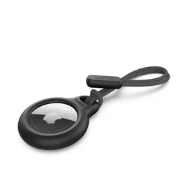 Belkin F8W974btBLK - Soporte Funda para Apple AirTag - Negro - Resistente a Rayones