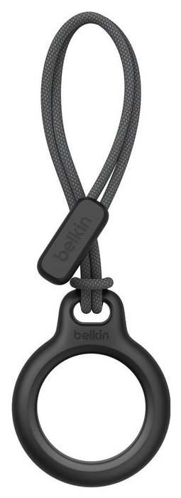 Belkin Llavero para Apple AirTag Negro con Correa
