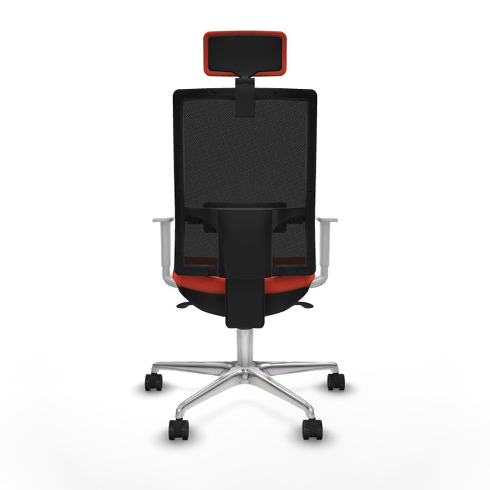 PIQUERAS Y CRESPO Silla de oficina Horna con Mecanismo Sincro, Naranja oscuro y Negro PIQUERAS Y CRESPO Silla de oficina Horna con Mecanismo Sincro, Naranja oscuro y Negro