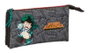 Safta Estuche Portatodo Triple con Crema, Hero Academia, 3 Compartimentos, Dimensiones 30 x 220 x 120 mm