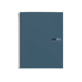 Bloc Miquelrius The Original Notebook 1 Micro.Tapa Extra A4 80H 90G Cuadric.5X5 Azul Oceano (Set de 5)