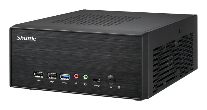 Shuttle XB860G2 Carcasa PC Slim 3.5L Negra - Intel B860 Chipset, Socket LGA 1851, Soporte DDR5-SDRAM y SSD M.2 PCIe NVMe