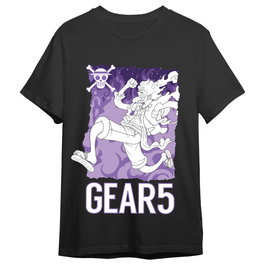 TOEI ANIMATION Camiseta Monkey D. Luffy Gear 5 One Piece adulto XL
