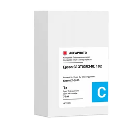 Agfa Photo Cartucho de tinta cian APE102C