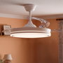 GreenIce Martina Ventilador de Techo DC Blanco con Luz LED 48W