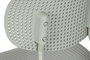 DKD Home Decor Silla PP Metal Verde Apilable