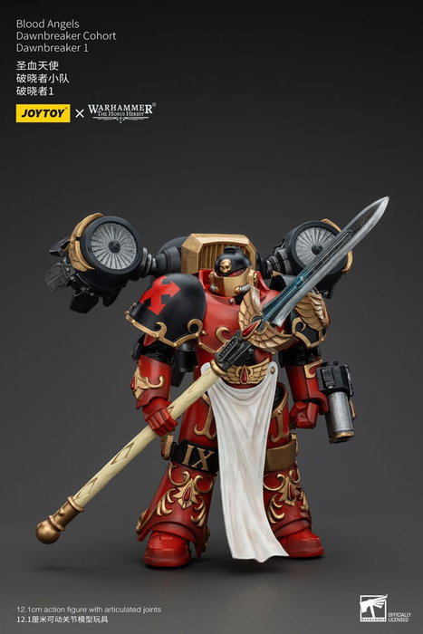 Warhammer The Horus Heresy Figura 1/18 Blood Angels Dawnbreaker Cohort Dawnbreaker 1 13 cm