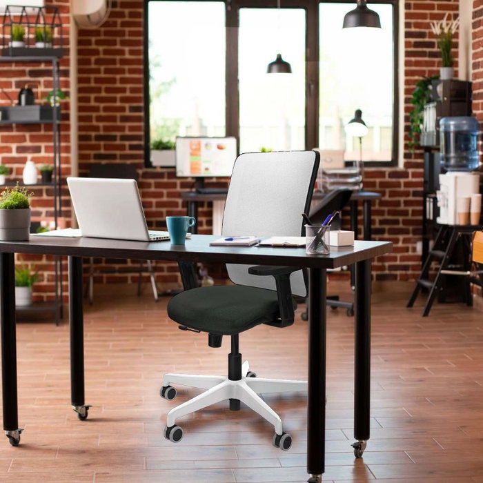 PIQUERAS Y CRESPO Silla de oficina Zulema con mecanismo Sincro/Traslack, Gris PIQUERAS Y CRESPO Silla de oficina Zulema con mecanismo Sincro/Traslack, Gris