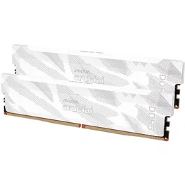 Crucial CP2K16G64C32U5W Kit Memoria RAM 32GB (2x16GB) DDR5 6400MT/s CL32 DIMM 288-pin UDIMM Blanco - Compatible Intel XMP 3.0 y AMD EXPO
