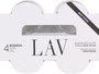 LAV Set de 4 Vasos Chiquito - 240 cc - Colección Best Offer - Cristal - 8 cm de diámetro x 5.8 cm de altura (12 Cajas)