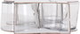 LAV Set de 4 Vasos Chiquito - 240 cc - Colección Best Offer - Cristal - 8 cm de diámetro x 5.8 cm de altura (12 Cajas)