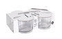 LAV Set de 4 Vasos Chiquito - 240 cc - Colección Best Offer - Cristal - 8 cm de diámetro x 5.8 cm de altura (12 Cajas)