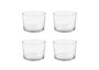 LAV Set de 4 Vasos Chiquito - 240 cc - Colección Best Offer - Cristal - 8 cm de diámetro x 5.8 cm de altura (12 Cajas)