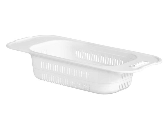 Kinvara Escurridor Fregadero Blanco 47 cm (Ancho) x 22 cm (Largo) x 9.5 cm (Alto) de Plástico (Set de 24)