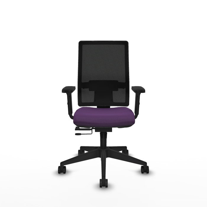 PIQUERAS Y CRESPO Silla de oficina Horna Morado y Negro PIQUERAS Y CRESPO Silla de oficina Horna Morado y Negro