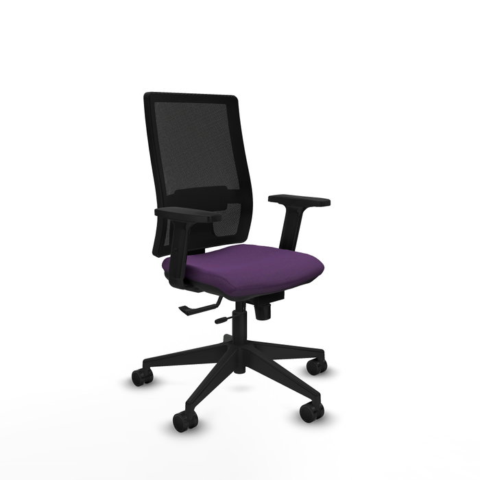 PIQUERAS Y CRESPO Silla de oficina Horna Morado y Negro PIQUERAS Y CRESPO Silla de oficina Horna Morado y Negro