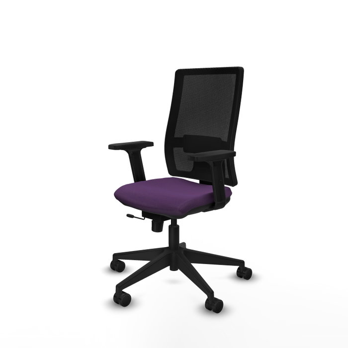PIQUERAS Y CRESPO Silla de oficina Horna Morado y Negro PIQUERAS Y CRESPO Silla de oficina Horna Morado y Negro