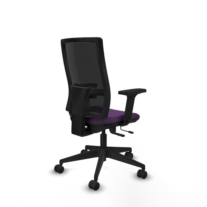 PIQUERAS Y CRESPO Silla de oficina Horna Morado y Negro PIQUERAS Y CRESPO Silla de oficina Horna Morado y Negro