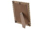 DKD Home Decor Marco de Foto Colonial Natural Mango y Cristal 15x20 cm