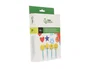 Liderpapel Set de 4 Esponjas para Manualidades con Espátula y Formas Variadas - Goma Eva para Pintar