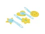 Liderpapel Set de 4 Esponjas para Manualidades con Espátula y Formas Variadas - Goma Eva para Pintar