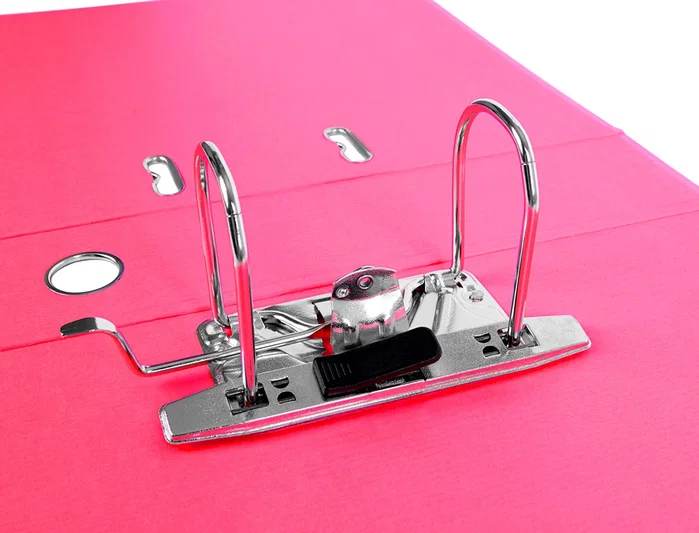 Liderpapel Archivador de Palanca A4 Rosa 75 mm