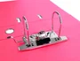 Liderpapel Archivador de Palanca A4 Rosa 75 mm