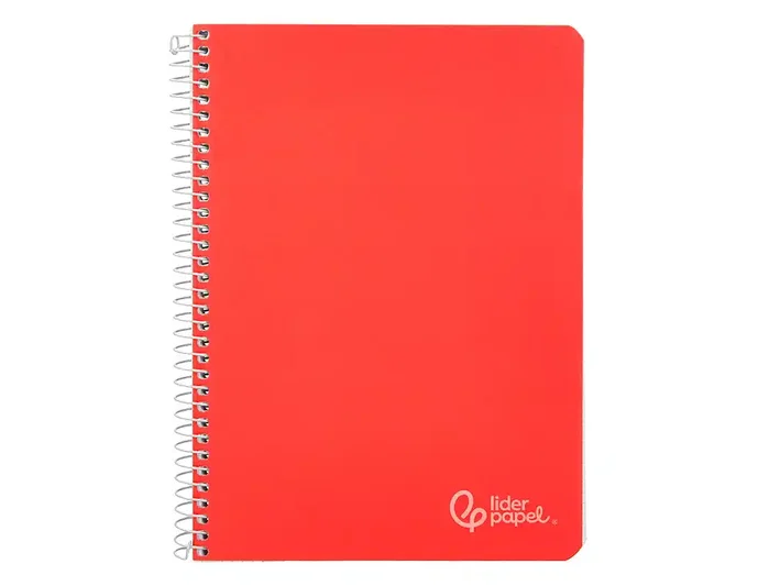 Liderpapel Cuaderno espiral A5 Witty tapa dura 80h 90gr cuadro 4mm colores surtidos