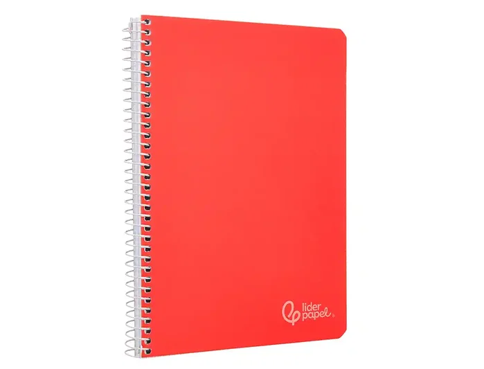 Liderpapel Cuaderno espiral A5 Witty tapa dura 80h 90gr cuadro 4mm colores surtidos
