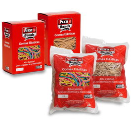FIXO Gomas elásticas FIXOBANDS surtido 100 gr.