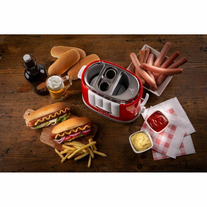 Ariete Máquina de Hot Dog Party Time Roja